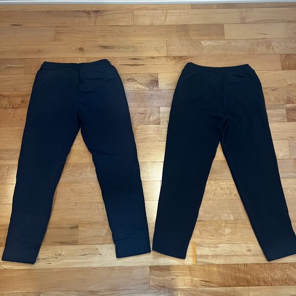 Club Monaco Men's Navy Blue Elastic Waist Pull Up Drawstring Casual Pants Sz S - Picture 4 of 7